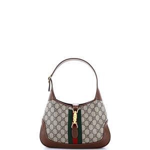 Gucci Jackie Hobo Gg Coated Canvas #258641G20B